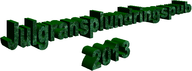 Julgransplundringspub
2013