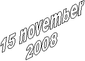 15 november
2008